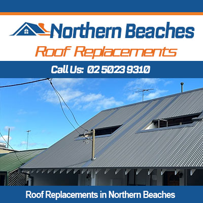 Metal roof replacement for residential home Northern Beaches